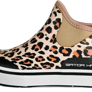 Gator Waders Women's Air Mesh Camp Boots - Durable Breathable Slip-Resistant Waterproof Ankle Boots for Camping & Fishing